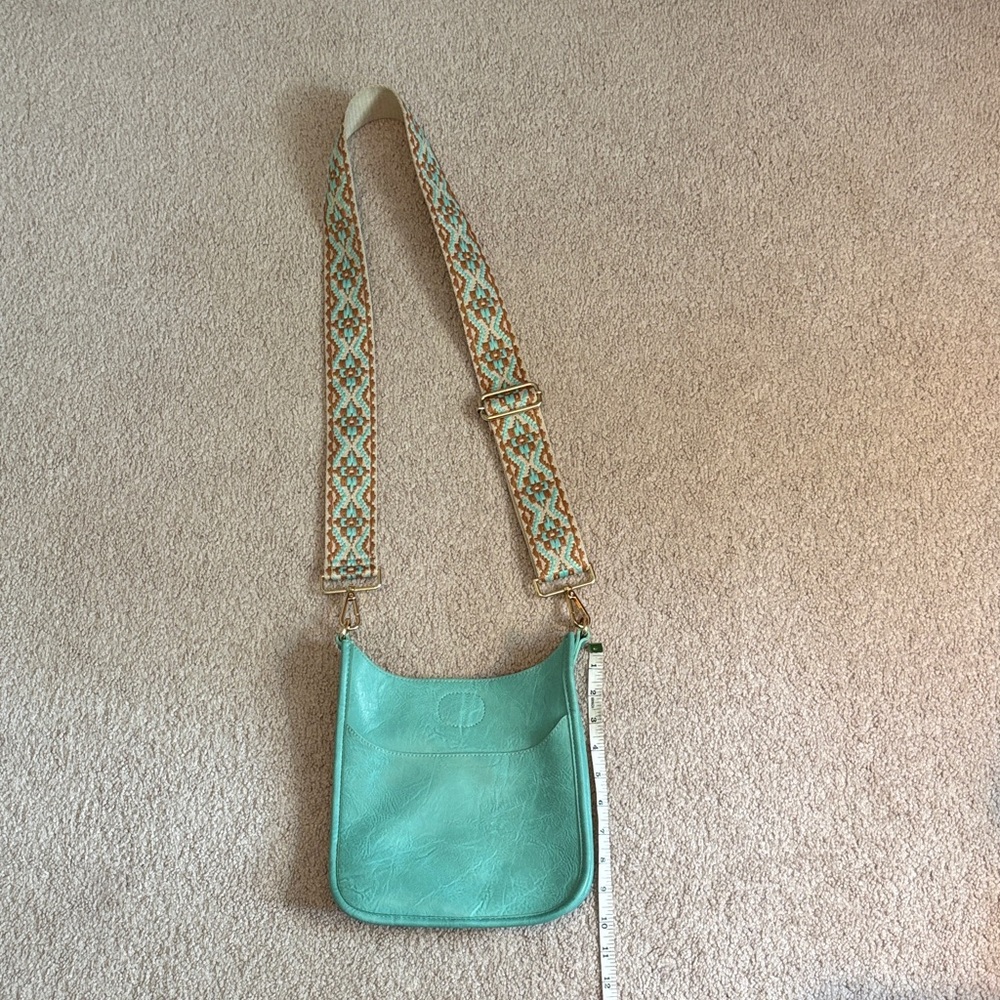 Stylish Turquoise Crossbody Bag